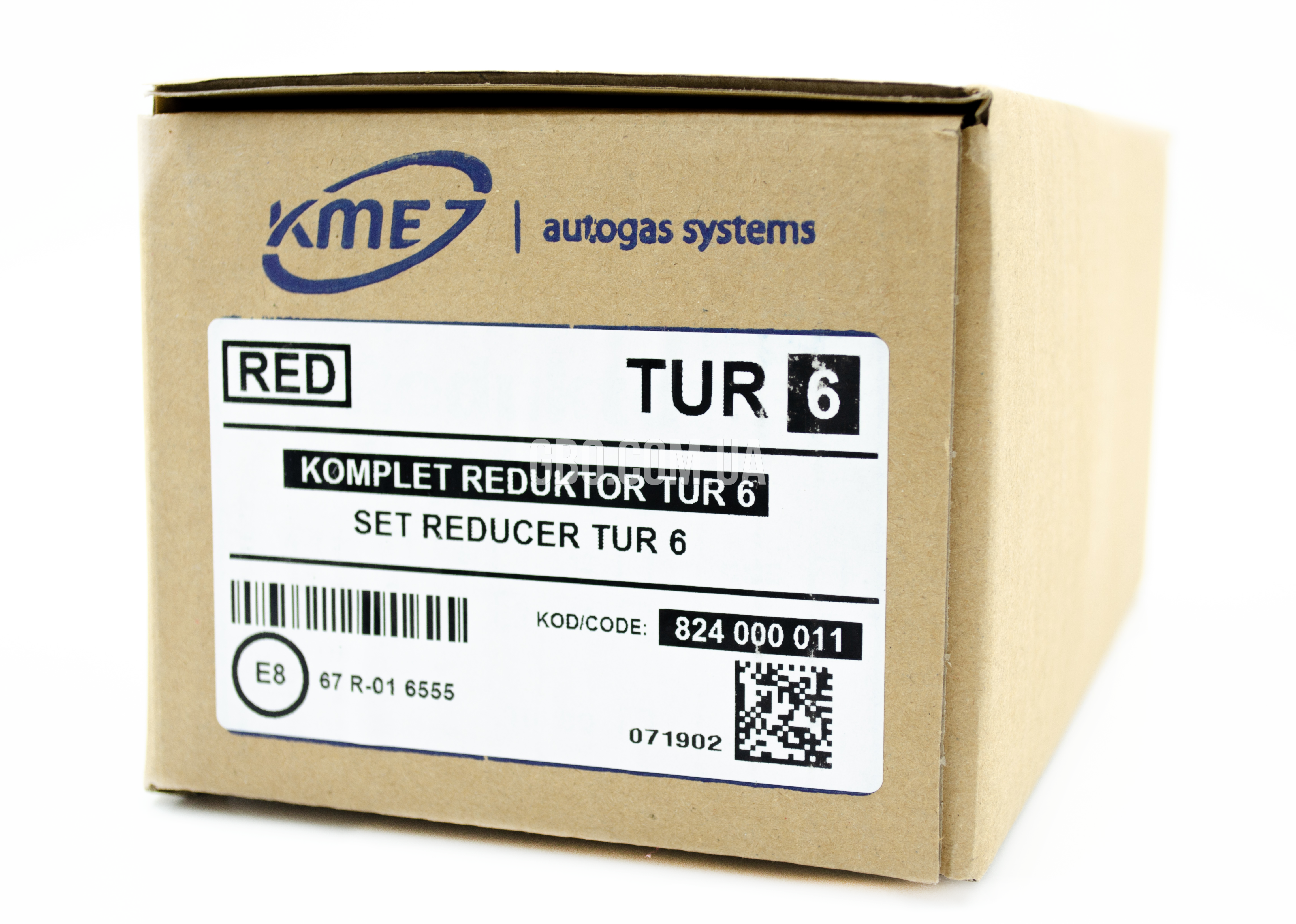 Редуктор KME TUR6 150 кВт (204 л.с.) с ЭМК газа 8576