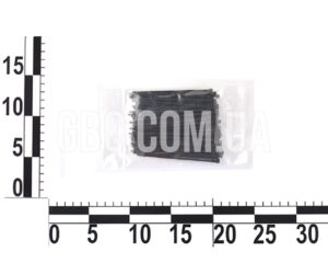 Стяжка пластиковая 100х3,0мм черная (100 шт.) уп.