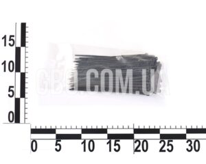 Стяжка пластиковая 150х4,0мм черная (100 шт.) уп.