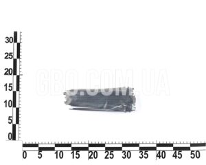 Стяжка пластиковая 200х4,0мм черная (100 шт.) уп.