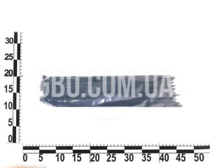 Стяжка пластиковая 400х5,0мм черная (100 шт.) уп.