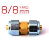 Переходник соединительный FARO Ø8хØ8 в сборе (пропан-бутан)